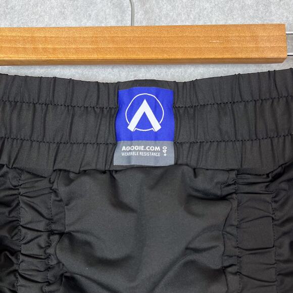 Agogie Black +40 Wearable Resistance Band Training Pants Size Large - Picture 8 of 9